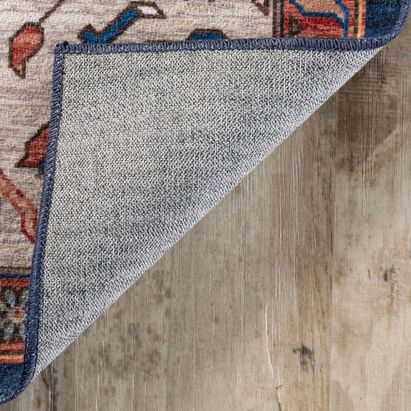 Nuloom Carolyn Pet Friendly Machine Washable Motif Area Rug, 3' x 5', Rust