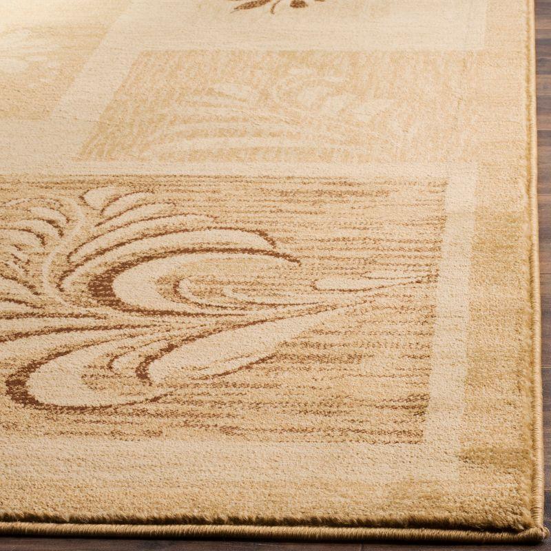 Lyndhurst LNH554 Power Loomed Area Rug - Ivory/Multi - 6'7"x6'7" - Safavieh