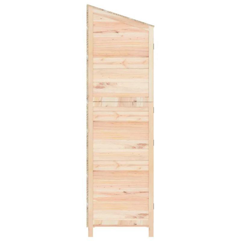 VidaXL Outdoor Storage Shed Garden Shed Wooden Storage Shed Solid Fir Wood
