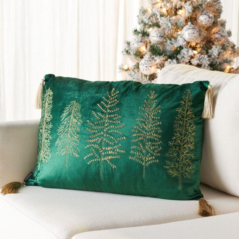 Holiday Tree Pillow - Safavieh