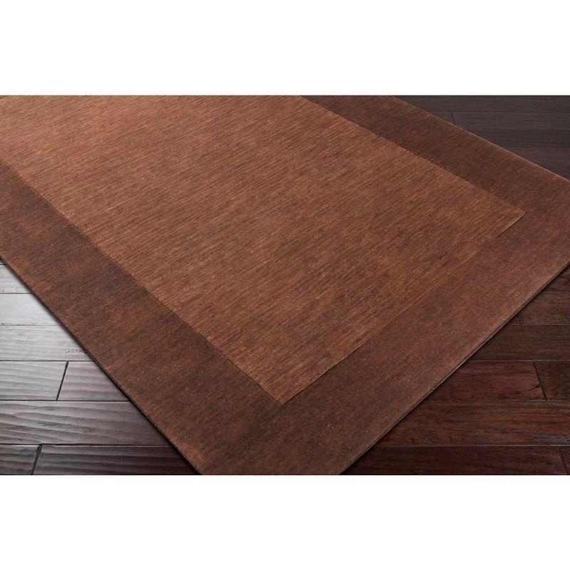Mark & Day Reims 5'x8' Rectangle Loomed Indoor Area Rugs Dark Brown: Modern Wool, Stain-Resistant, Pet Friendly, Handwoven
