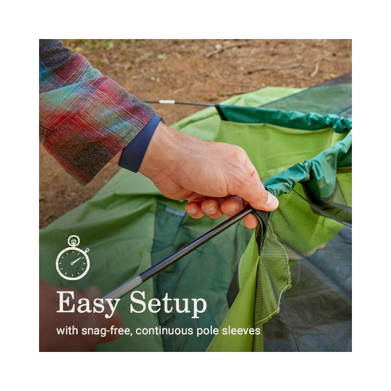 Coleman Sundome 4-Person Camping Family Tent - Green