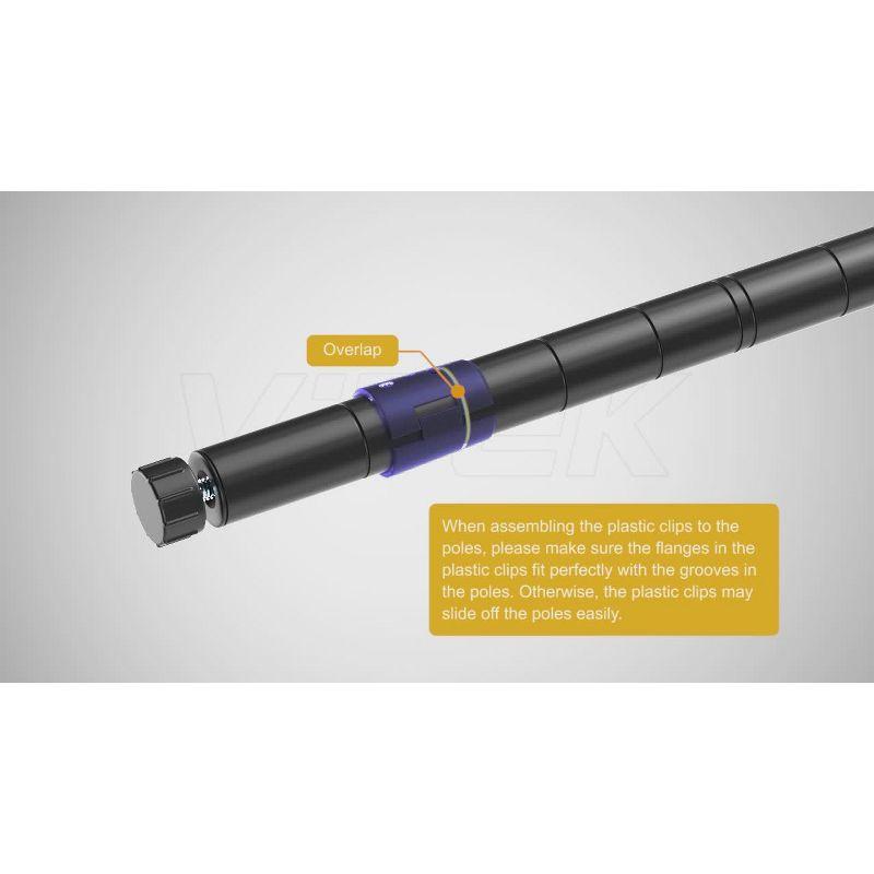 VIPEK V5i Garment Rack Heavy Duty Clothes Rack, Portable Closet Wardrobe Bedroom Armoires Freestanding Clothing Rack, Gold