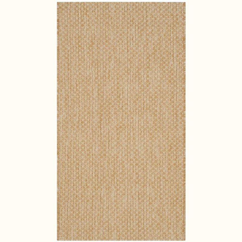 Courtyard CY8521 Power Loomed Indoor/Outdoor Accent Rug - Natural/Cream - 2'x3'7" - Safavieh.