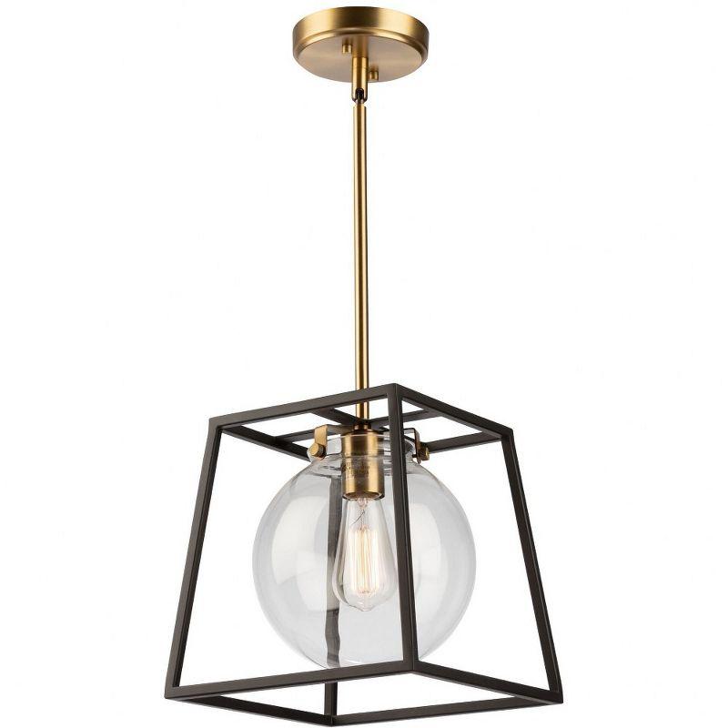 Artcraft Lighting Bridgetown 1 - Light Pendant in  Black/Harvest Brass