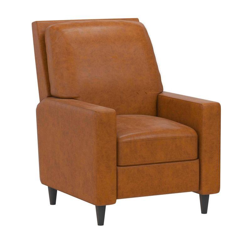 Novogratz Lana 30.5" Wide Faux Leather Pushback Recliner