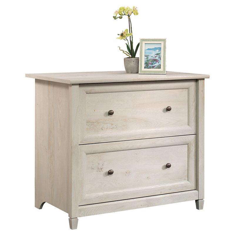 Edge Water Lateral File Cabinet - Chalked Chestnut - Sauder: Safety Mechanism, Holds Legal/Letter Files