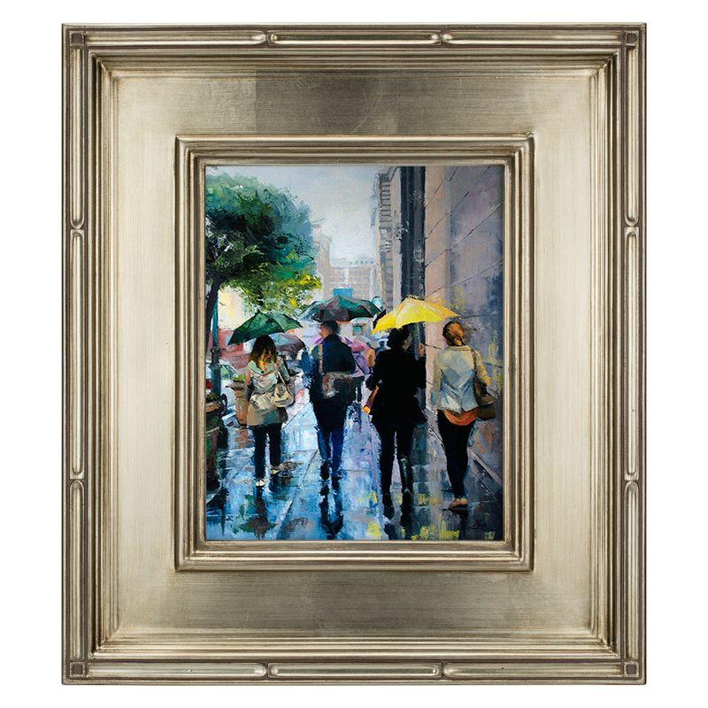 Creative Mark Museum Plein Aire 3.5" Wide Frames - Silver - 8x10