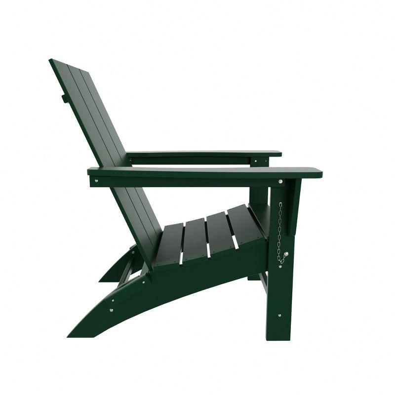 WestinTrends Ashore Modern Outdoor Patio Folding Adirondack Chair