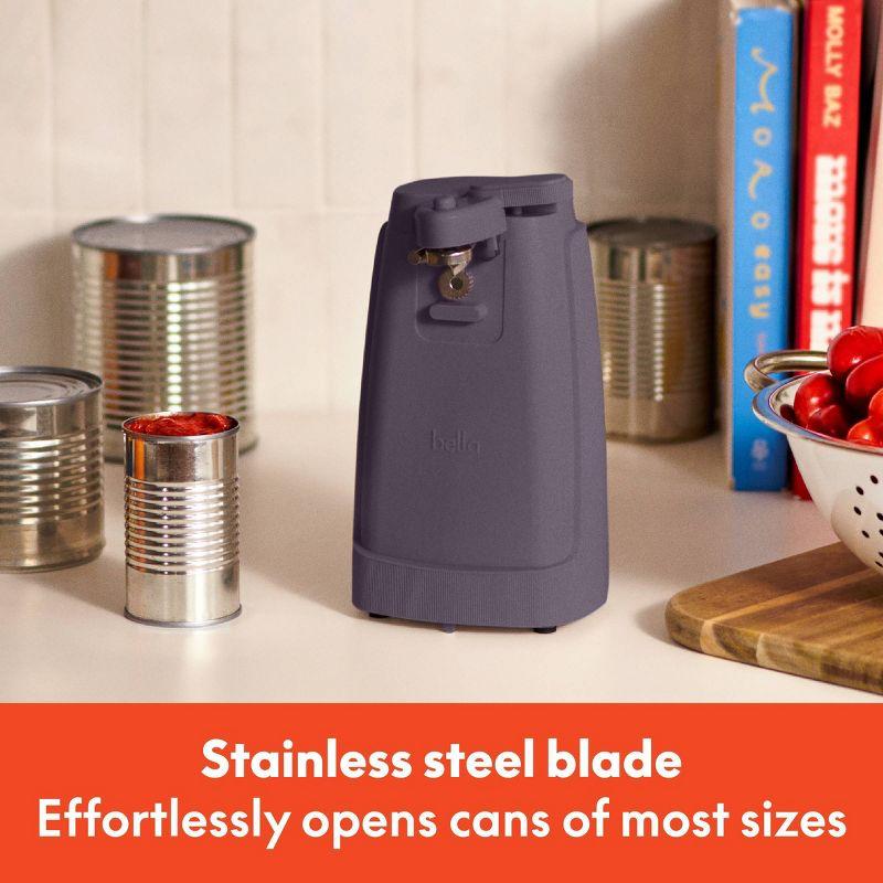 bella Electric Can Opener Plum