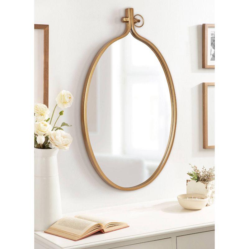 Yitro Metal Framed Wall Mirror - Kate & Laurel All Things Decor