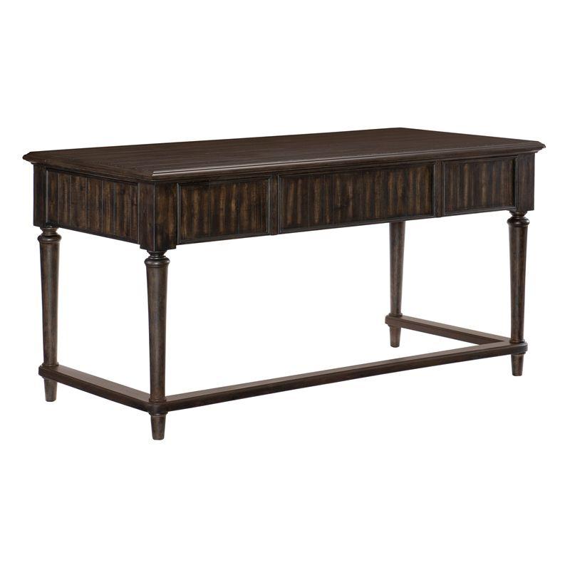 Lexicon Cardano Wood Writing Desk in Driftwood Charcoal