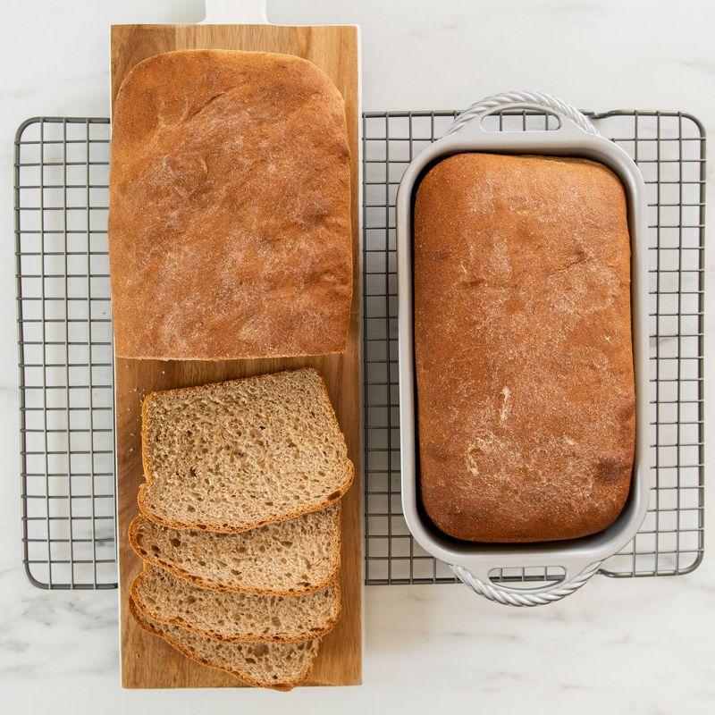 Classic Non-Stick Aluminum Loaf Pan with Handles