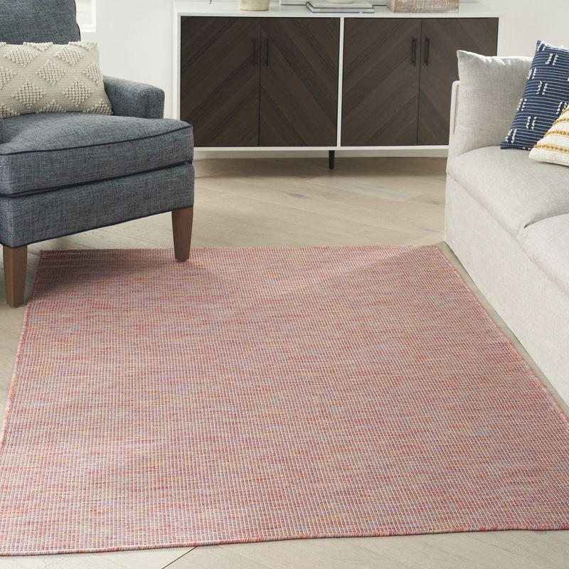 Nourison Positano Solid Indoor Outdoor Rug