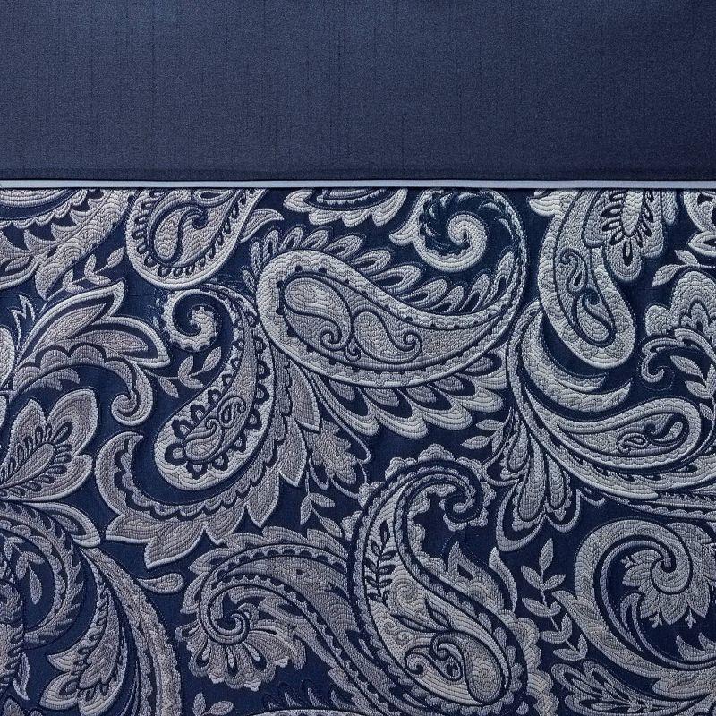 Madison Park Aubrey Paisley Jacquard Shower Curtain
