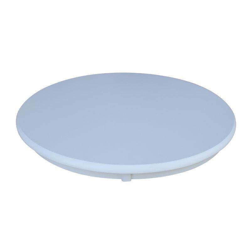30" Round Top Pedestal Counter Table White – International Concepts: Solid Wood, Kitchen Furniture