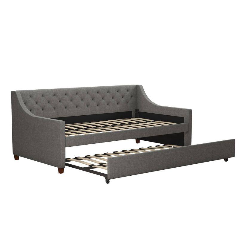 Her Majesty Upholstered Daybed with Trundle