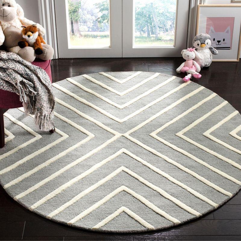 Safavieh Kids SFK920 Hand Tufted Area Rug  - Safavieh