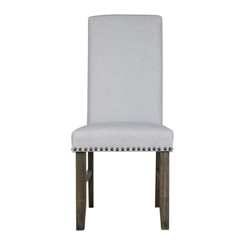 New Classic Furniture, Julius Upholstered Dining Chair (2 Per Carton)-Walnut