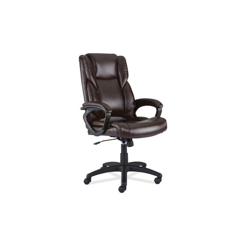 Brosna Luxura Brown Faux Leather Mid-Back Executive Chair