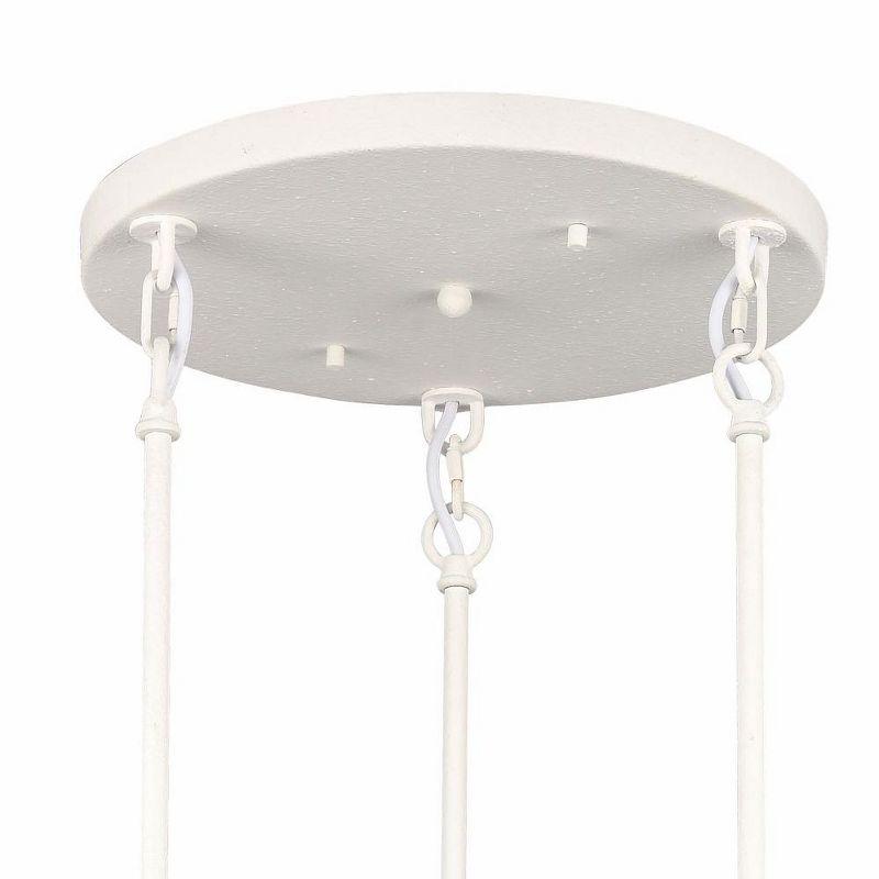 Elk Home Cape May 3 - Light Pendant in  White Coral
