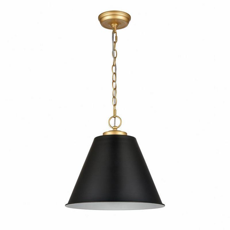 Elk Home Vellus 1 - Light Pendant in  Matte Black