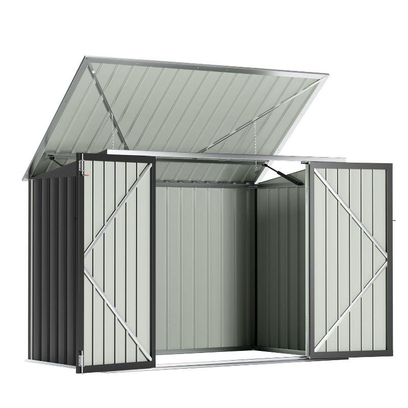 LACOO 6' x 3' Trash Storage Shed