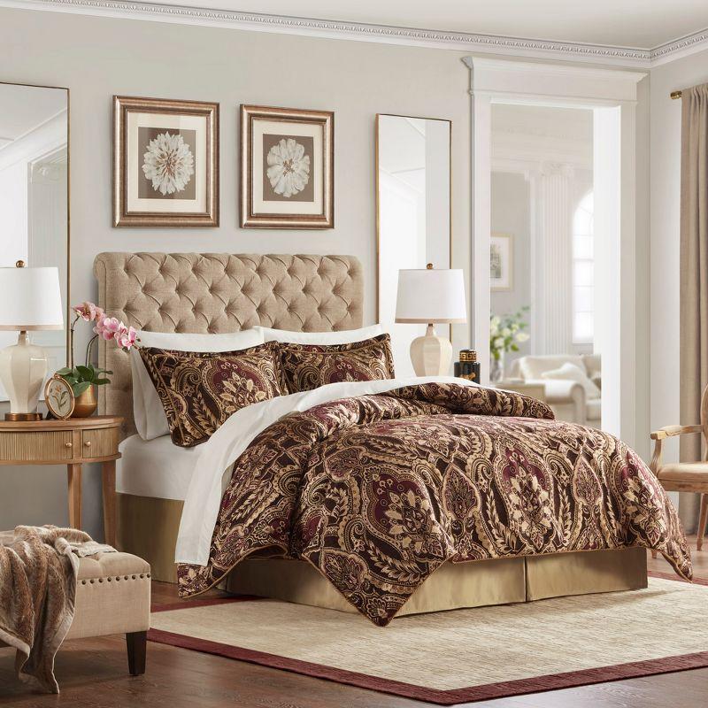 Croscill Croscill Julius 4 Piece Chenille Jacquard Comforter Set