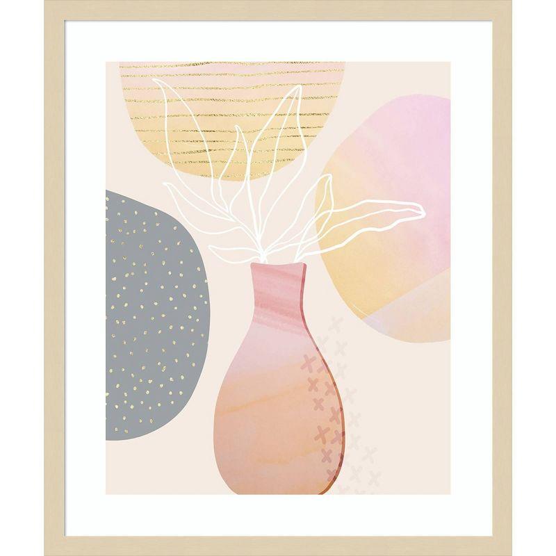 Amanti Art Mid-Century Floral I by Andrea Haase Framed Wall Art Print