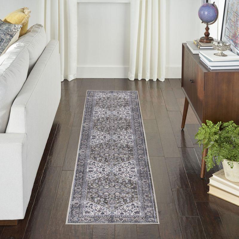 SR104-OLIVY Washable Oriental Rug