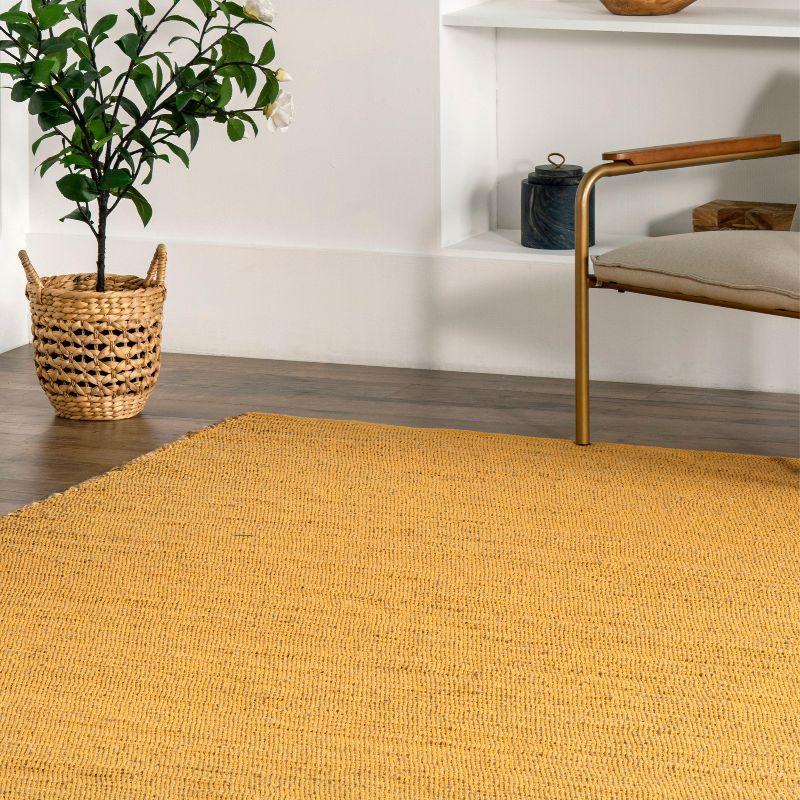 Nuloom Elfriede Farmhouse Jute Blend Indoor Area Rug