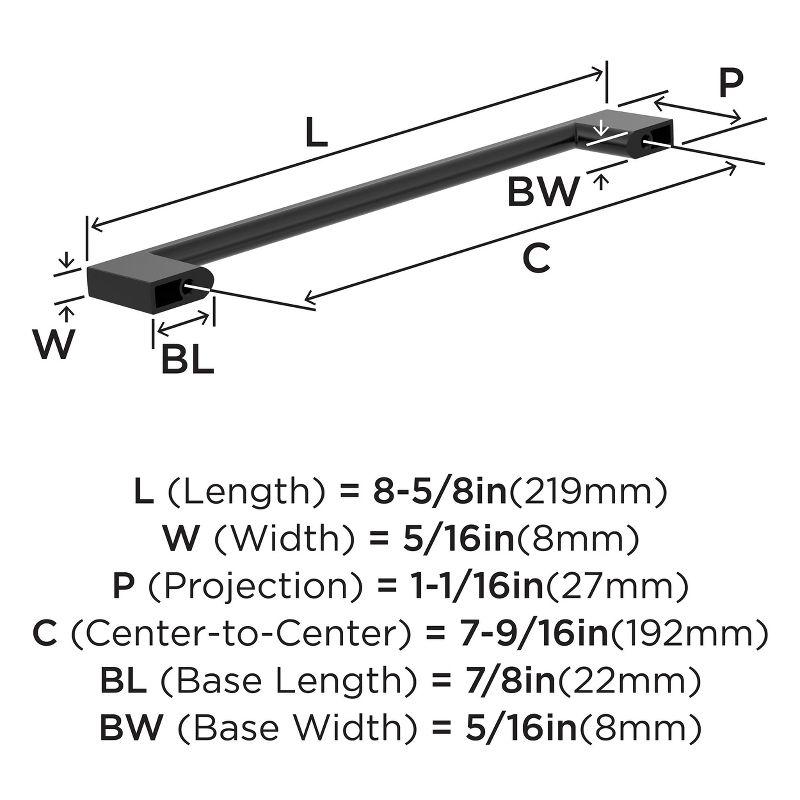 7 9/16" Center Handle Pull Multipack