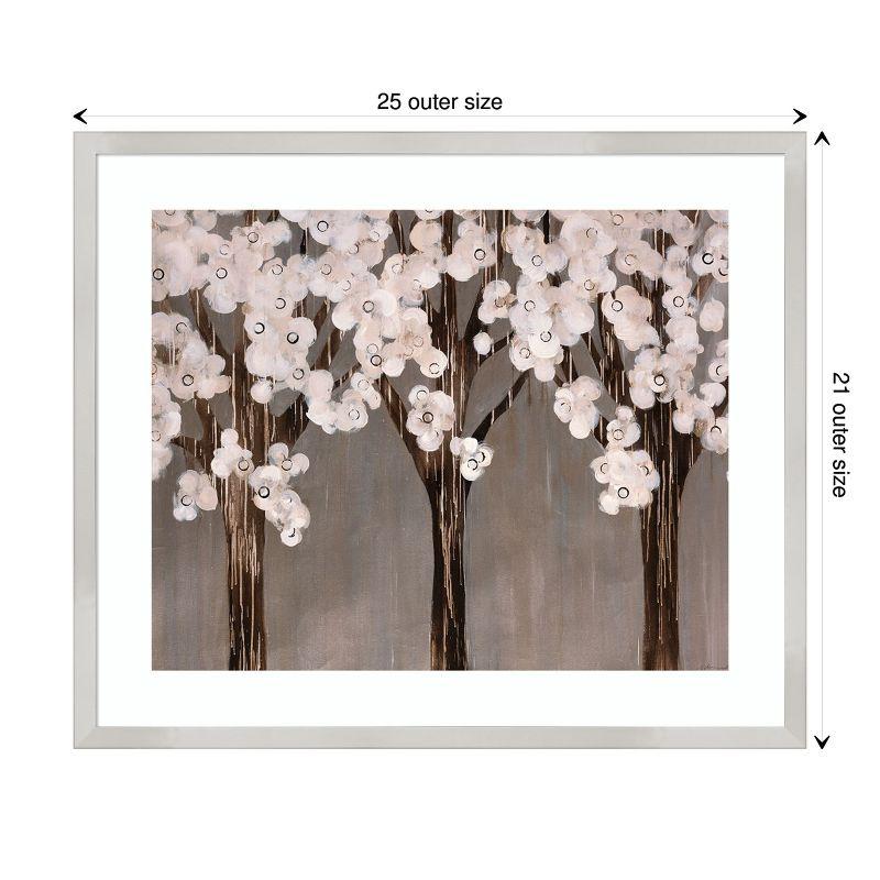 Amanti Art Floral Wonderland by Sydney Edmunds Wood Framed Wall Art Print 25 in. x 21 in.