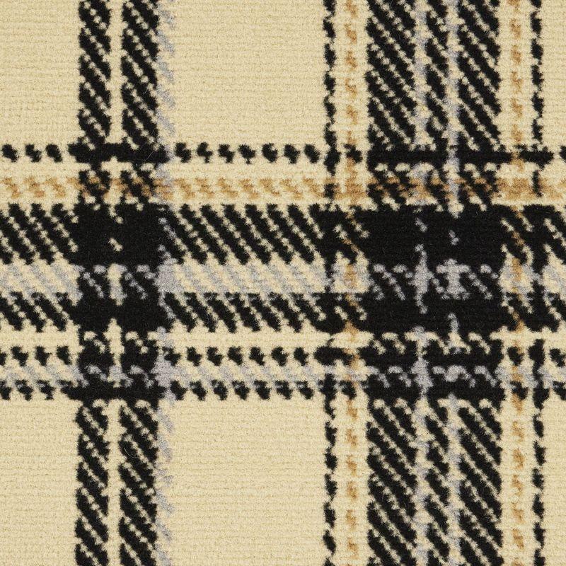 Nourison Grafix Contemporary Plaid Area Rug