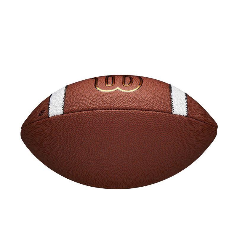 Wilson GST Speed Skin Official Football - Brown