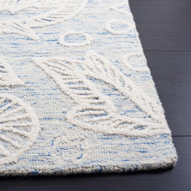 Jardin JAR727 Hand Tufted Area Rug - Blue/Ivory - 4'x6' - Safavieh.