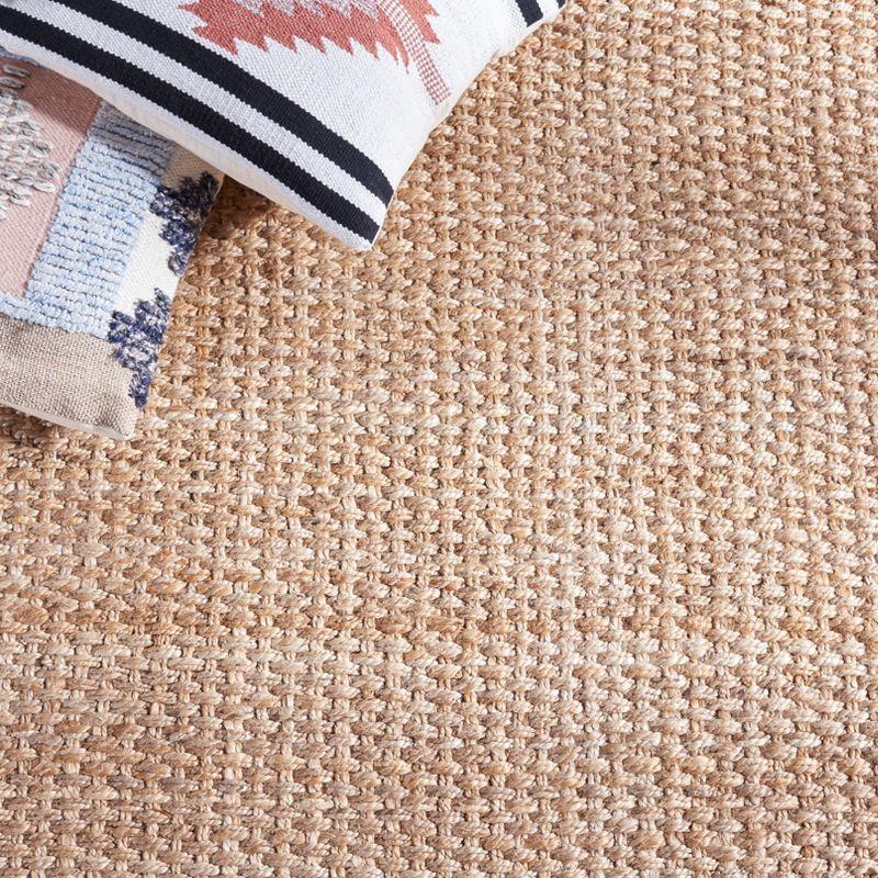 Natural Fiber NF830 Hand Woven Area Rug - Natural - 6'x6' - Safavieh.