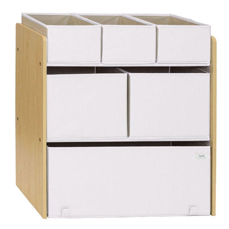 3 Sprouts - Toy Organizer Storage Unit with 6 Bins