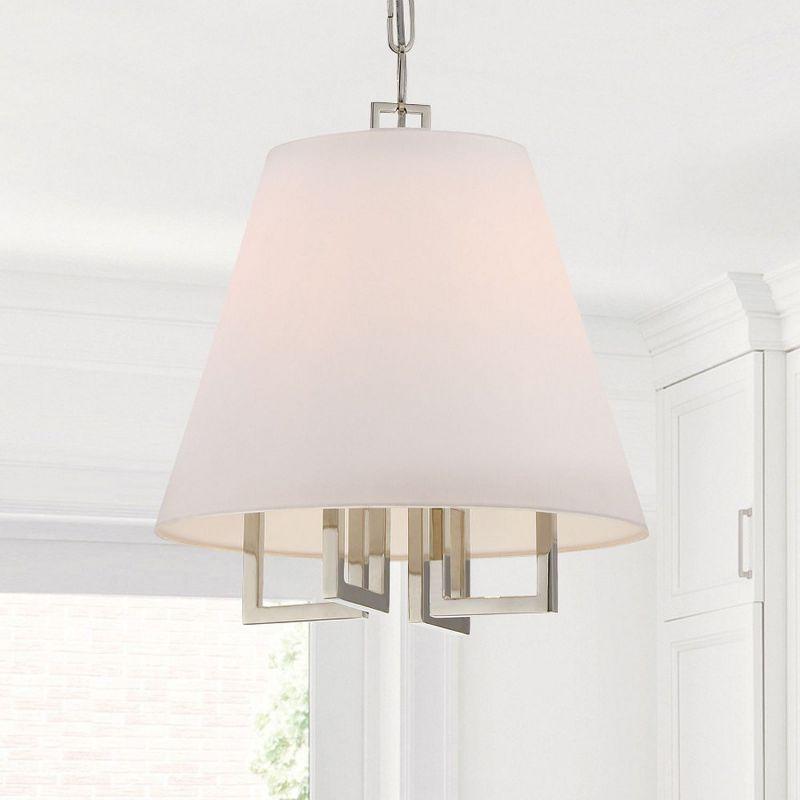 Crystorama Lighting Westwood 4 - Light Pendant in  Polished Nickel