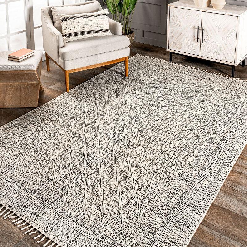 Nuloom Flatweave Rita Moroccan Trellis Indoor Area Rug