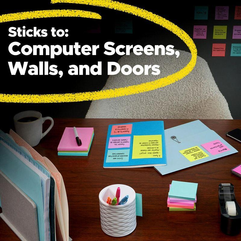 Post-it Super Sticky Notes 3 x 3 Miami 654-15SSMULTI2