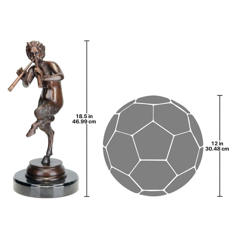 Design Toscano Pan, Greek God of the Forest Bronze Statue