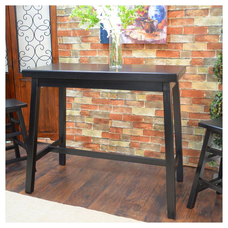 Carolina Living Vera Bar Table - Antique Black