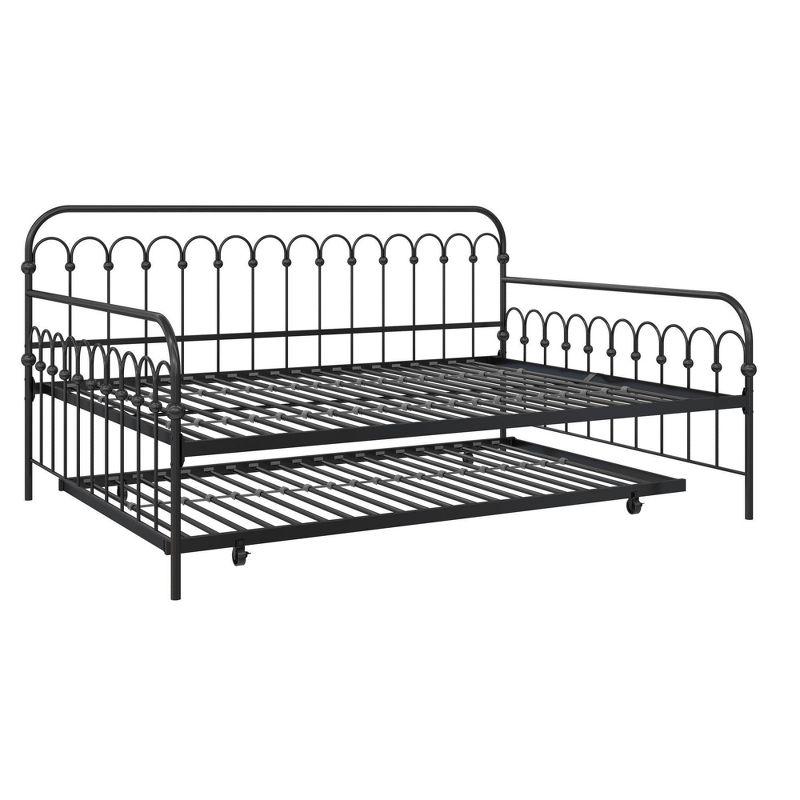 Bright Pop Metal Daybed with Trundle