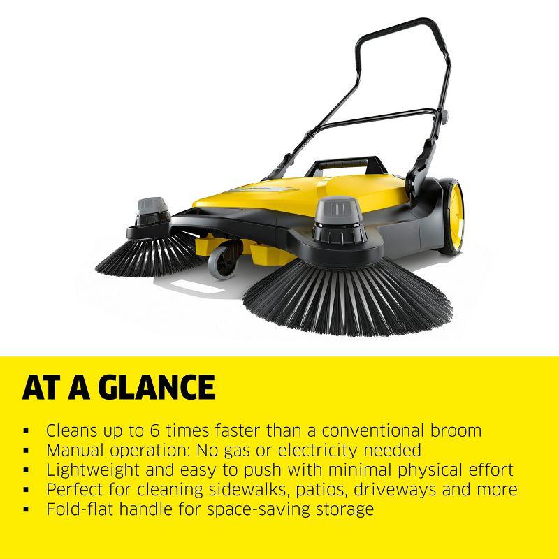 Karcher S 6 Twin Outdoor Sweeper