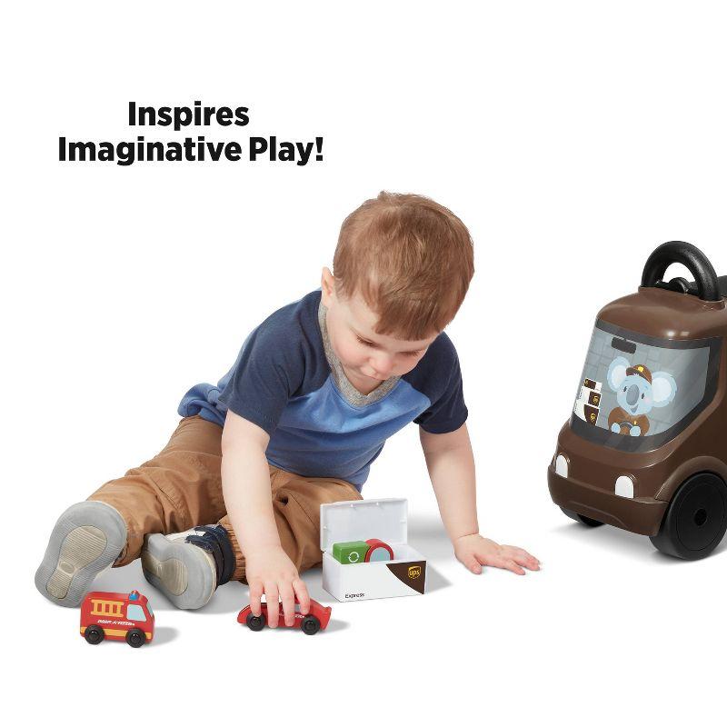 Radio Flyer UPS Delivery Truck Ride-On