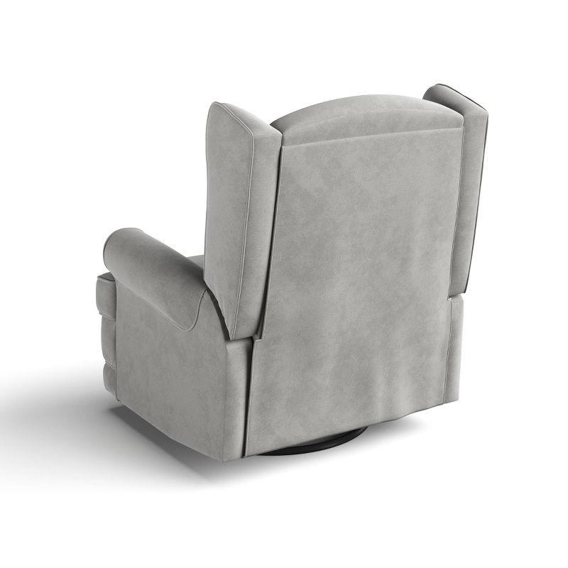 Serenity Swivel Reclining Glider Rocking Chair with USB