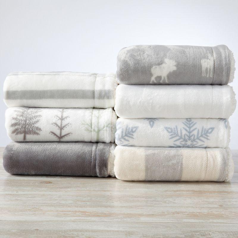 Ultra Soft Plush Sherpa Reversible Blanket