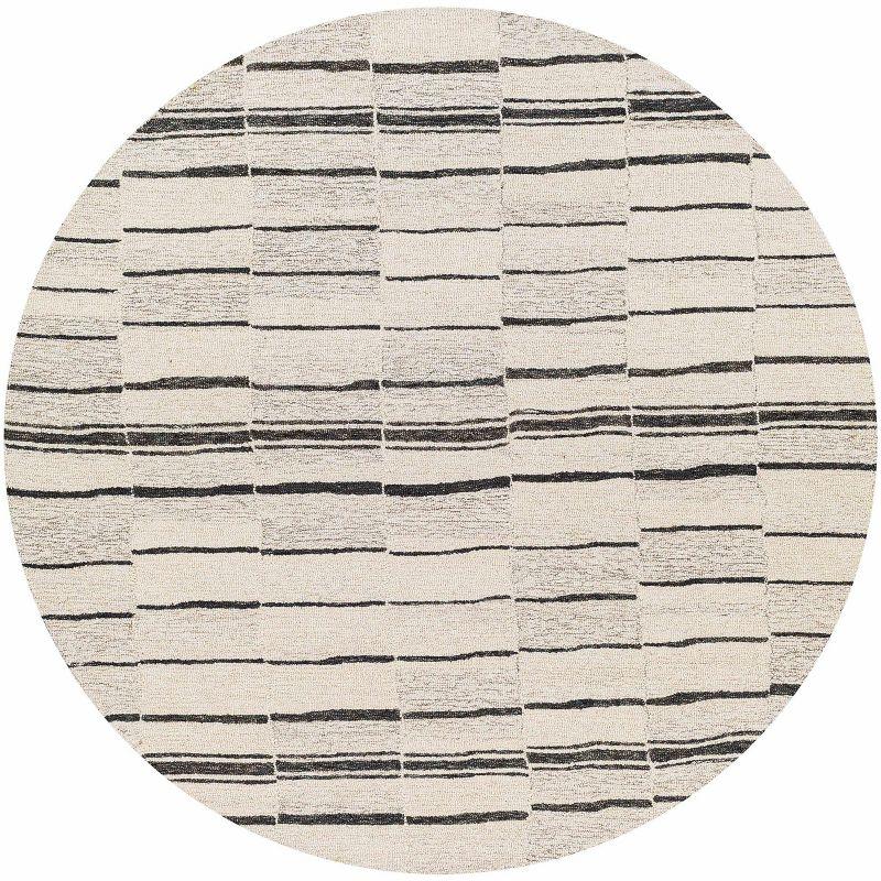 Hauteloom Rectangle Area Rug   Taupe