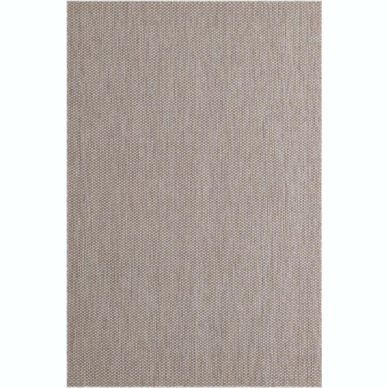 Beige 6' x 9' Rectangular Easy-Care Outdoor Rug